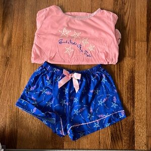 American Girl Beforever pj set Kid size XL(18/20)